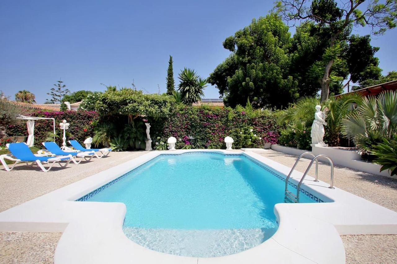 Exclusive Villa Las Palmeras Puerto Banus With Heated Private Swimming Pool, Marbella, Spain Buitenkant foto